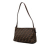 Fendi Zucca Canvas Shoulder Bag Secondhand