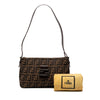Fendi Zucca Canvas Shoulder Bag Secondhand