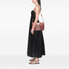 Gucci Medium Calfskin Web Joy Boston Bag Secondhand