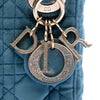 Dior Mini Velvet Cannage Lady Dior Secondhand