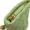 Secondhand Bottega Veneta Nappa Intrecciato Cup Coin Pouch with Strap
