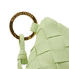 Secondhand Bottega Veneta Nappa Intrecciato Cup Coin Pouch with Strap