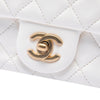 Chanel Mini Square Classic Lambskin Pearl Crush Single Flap Secondhand