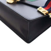 Gucci Small Leather Sylvie Web Satchel Secondhand