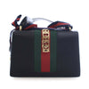 Gucci Small Leather Sylvie Web Satchel Secondhand