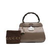 Gucci Medium Smooth Calfskin Bamboo Lady Lock Handbag Secondhand
