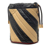 Gucci Mini GG Marmont Matelasse Diagonal Leather Torchon Bucket Bag Secondhand