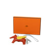 Hermès Milo Lambskin and Swift Grigri Rodeo Pegase Bag Charm PM Secondhand