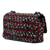 Chanel Medium Classic Tweed Sequins Double Flap Secondhand