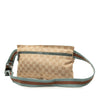 Gucci GG Canvas Web Double Pocket Belt Bag Secondhand