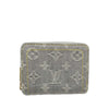 Louis Vuitton Monogram Denim Zippy Coin Purse Secondhand
