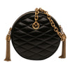Secondhand Saint Laurent Quilted Le Maillon Round Tassel Chain Crossbody