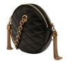 Saint Laurent Quilted Le Maillon Round Tassel Chain Crossbody Secondhand