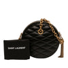 Saint Laurent Quilted Le Maillon Round Tassel Chain Crossbody Secondhand