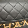 Chanel Medium Quilted Lambskin Logo Enchained Flap Secondhand