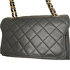 Chanel Medium Quilted Lambskin Logo Enchained Flap Secondhand