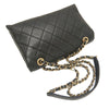 Chanel Medium Quilted Lambskin Logo Enchained Flap Secondhand