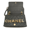 Chanel Medium Quilted Lambskin Logo Enchained Flap Secondhand