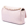 Chanel Medium Chevron Wrinkled Calfskin Medallion Charm Flap Secondhand