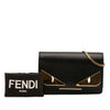 Fendi Leather Eye Monster Tube Wallet On Chain Secondhand