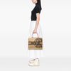 Dior Medium Jute Embroidered Book Tote Secondhand