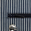 Chanel Medium Cotton Striped Double Flap Secondhand