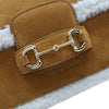 Gucci Mini Shearling Suede 1955 Horsebit Handbag Secondhand