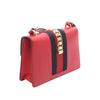 Gucci Small Calfskin Sylvie Web Satchel Secondhand