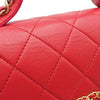 Chanel Quilted Lambskin Chain Infinity Top Handle Bag Secondhand