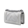 Chanel Small Chevron Stitched Calfskin Boy Flap Secondhand