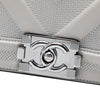 Chanel Small Chevron Stitched Calfskin Boy Flap Secondhand