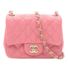 Chanel Mini Square Classic Lambskin Single Flap Secondhand