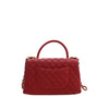 Chanel Small Quilted Caviar Coco Top Handle Bag Secondhand