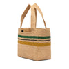 LOEWE Paulas Ibiza Medium Raffia Striped Font Tote Secondhand