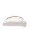 Chanel Quilted Caviar Timeless Kisslock Clutch Secondhand