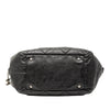 Chanel Quilted Coated Canvas Paris Biarritz Bowler Bag Secondhand