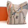 Secondhand Hermès Toile H Quadrige Beach Bag