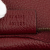Gucci Grained Leather Vertical Zip Sling Bag Secondhand