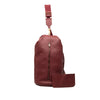 Gucci Grained Leather Vertical Zip Sling Bag Secondhand