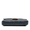Fendi Large Zucca Embossed Leather Baguette Satchel Secondhand
