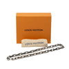 Louis Vuitton Stainless Steel Monogram Chain Link Necklace Secondhand