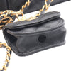 Chanel Small CC Quilted Caviar Vanity Case With Chain Secondhand