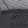 Chanel Quilted Caviar CC Vanity Case With Chain Secondhand