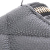 Chanel Small CC Quilted Caviar Vanity Case With Chain Secondhand