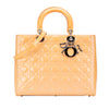 Dior Large Patent Cannage Lady Dior Secondhand