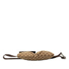 Gucci GG Canvas Double Pocket Belt Bag Secondhand