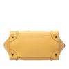 Celine Mini Drummed Calfskin Luggage Tote Secondhand