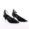 ROCHAS Velvet and Patent Leather Pumps in Black, Size 37 EU Secondhand