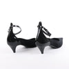 ROCHAS Velvet and Patent Leather Pumps in Black, Size 37 EU Secondhand