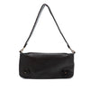 Prada Leather Fold Over Shoulder Bag Secondhand